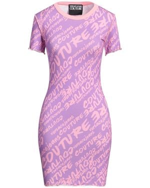 Versace Jeans Couture Mini-Kleid - Lila