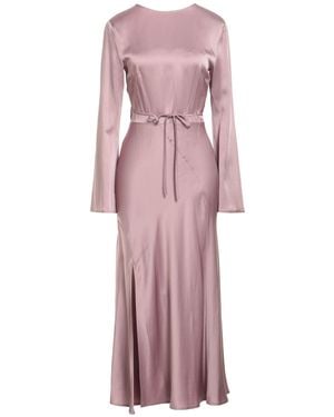 Semicouture Maxi Dress - Pink