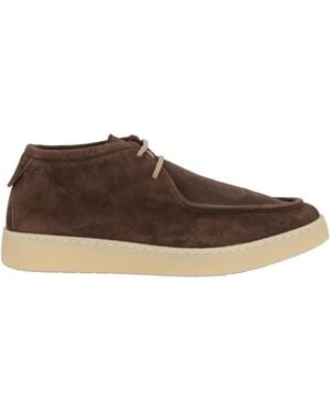 Andrea Ventura Firenze Dark Ankle Boots Leather - Brown
