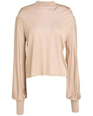 Alaïa Sweater Viscose - White