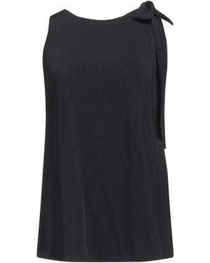 1 One Top Viscose, Elastane - Black