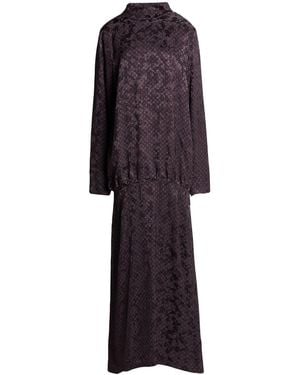 Dries Van Noten Maxi Dress - Purple