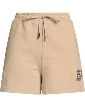 Fendi Camel Shorts & Bermuda Shorts Cotton - Natural