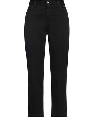 SKILLS & GENES Pants Cotton, Elastane - Black