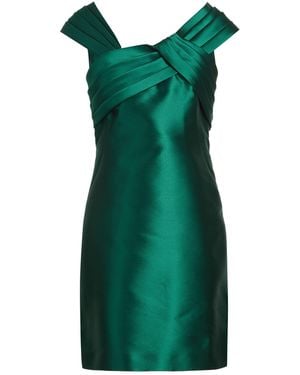 Alberta Ferretti Mini Dress Polyester, Silk - Green