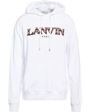 Lanvin Sweatshirt Cotton - White