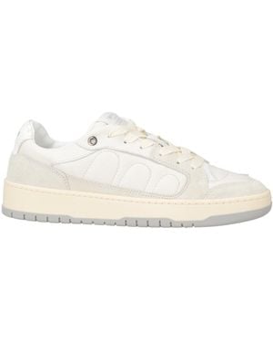 Paura Sneakers Leather, Textile Fibers - White