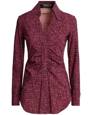 La Petite Robe Di Chiara Boni Top Polyamide, Elastane - Purple
