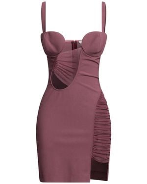 Nensi Dojaka Mini Dress - Purple