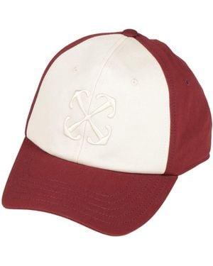 Off-White c/o Virgil Abloh Hat Cotton - Red