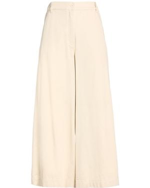 Weekend by Maxmara Trousers Cotton - Natural
