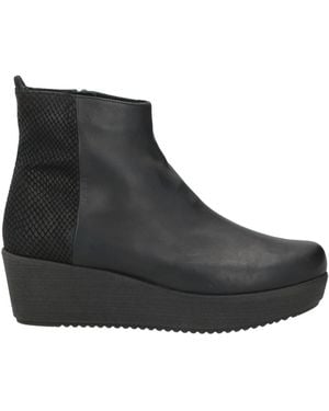 Unisa Ankle Boots Leather - Black