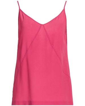 SEVENTY VENEZIA Fuchsia Top Acetate, Silk - Pink