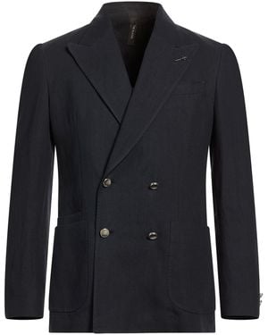 Paoloni Blazer Linen, Cotton - Blue