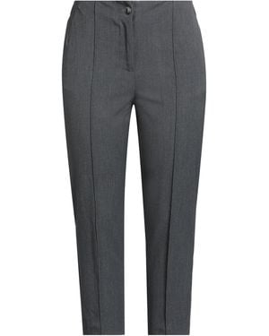ALESSIA SANTI Trousers Polyester, Viscose, Elastane - Grey