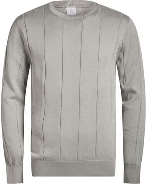 Eleventy Light Sweater Cotton, Cashmere - Gray