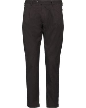 Messagerie Luxe Fabrics Pants Polyester, Viscose, Wool, Elastane - Gray