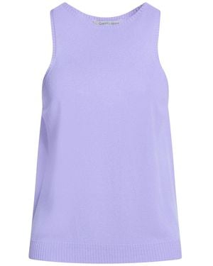 CARTA LIBERA Top Viscose, Polyamide - Purple