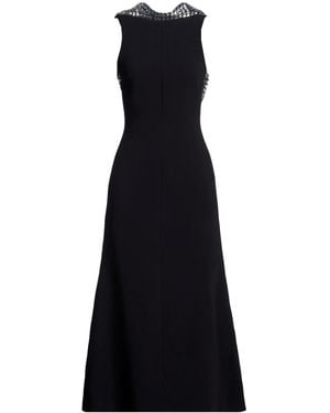 David Koma Midi Dress Viscose, Acetate, Elastane - Black