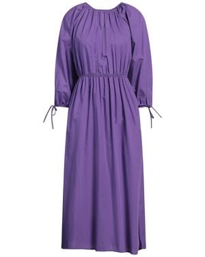 ViCOLO Midi Dress Cotton - Purple