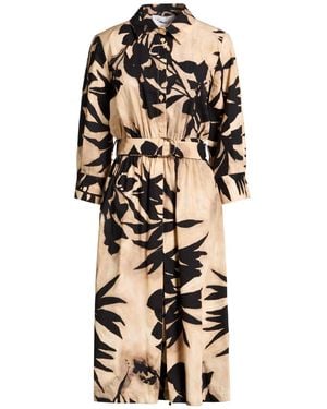 Kaos Midi Dresses - White