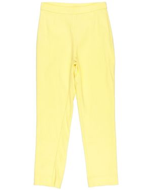 Ermanno Scervino Pants Cotton, Elastane - Yellow