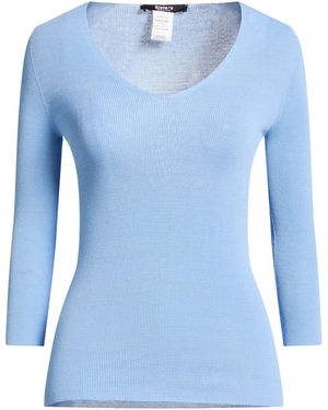 Siste's Sky Sweater Viscose, Polyester - Blue