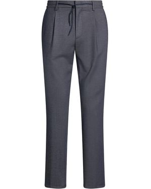 Paoloni Midnight Pants Virgin Wool - Blue