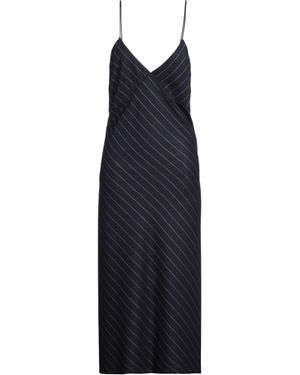 Trussardi Maxi Dress Virgin Wool - Blue