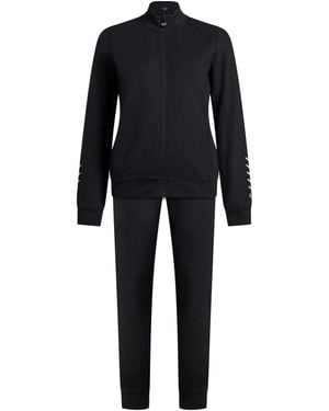 EA7 Tracksuit Cotton, Elastane - Black