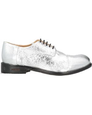 JP/DAVID Lace-Up Shoes Leather - White