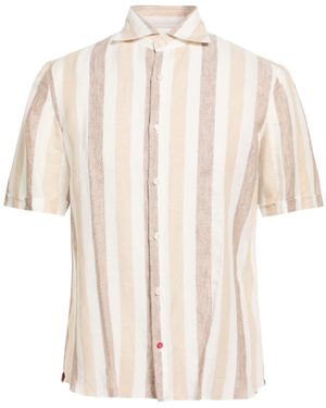 Isaia Shirt Linen - Natural