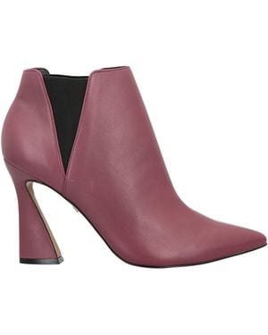 Carrano Botines De Caña Alta - Morado