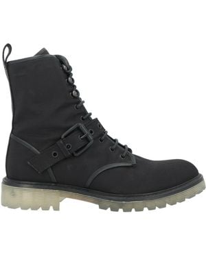 Giuseppe Zanotti Ankle Boots Textile Fibers - Black