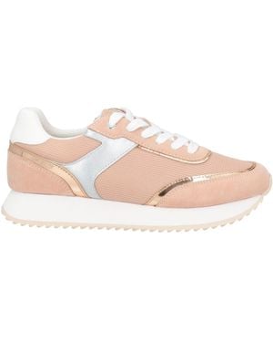 Geox Sneakers Leather, Textile Fibers - Pink