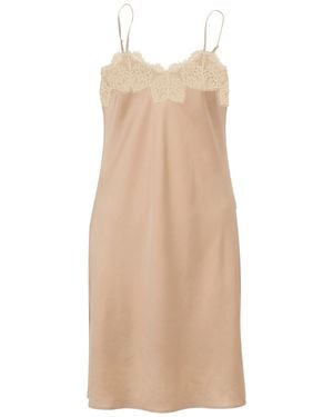 Weekend by Maxmara Midi Dress Acetate, Polyester, Cotton, Polyamide - Natural