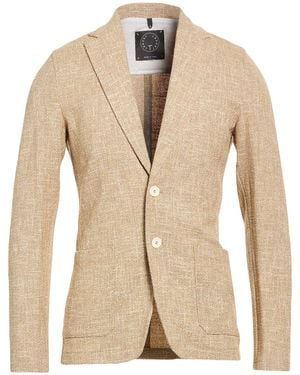 T-jacket By Tonello Blazer Cotton, Acrylic, Polyamide, Elastane - Natural