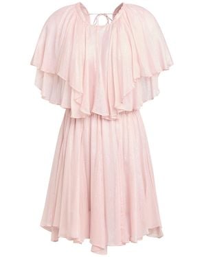 Jucca Blush Mini Dress Viscose - Pink