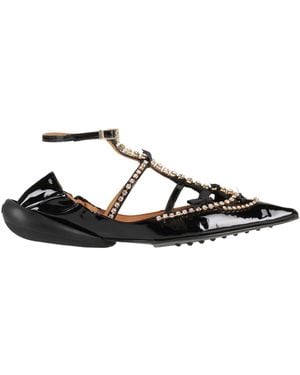 13 09 SR Ballet Flats - Black