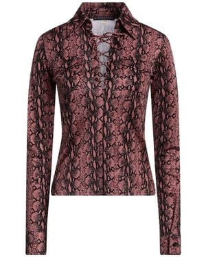 ALEXACHUNG Polo Shirt - Red