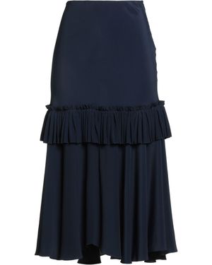 Marni Midi Skirt Acetate, Silk - Blue