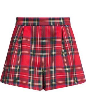 ViCOLO Shorts & Bermuda Shorts Polyester, Elastane - Red