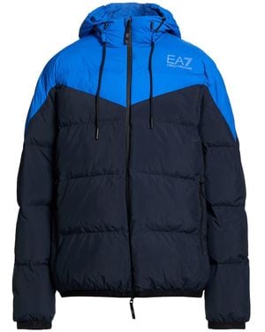 EA7 Puffer - Blue