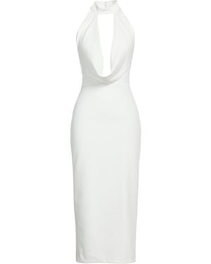 Aniye By Midi Dress Polyester, Elastane - White