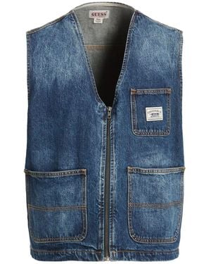 Guess Denim Outerwear - Blue
