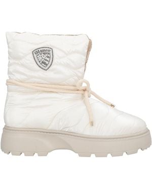 Blauer Botines De Caña Alta - Blanco