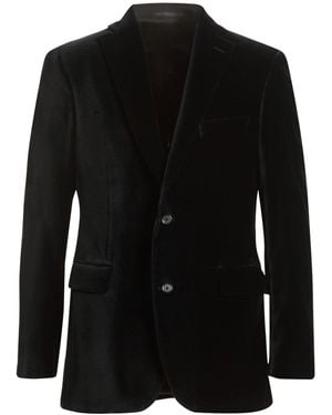 EDUARD DRESSLER Blazer Cotton, Cashmere - Black