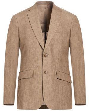 Hackett Blazer Linen - Brown
