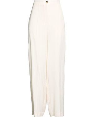 SOLOTRE Pants Viscose - White