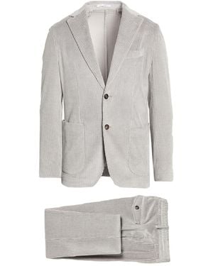 Eleventy Platinum Light Suit Cotton, Cashmere, Elastane - Gray